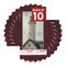 Dark Red Suede Mat Board for 12x24 Frames - Fits 10x20 Photos